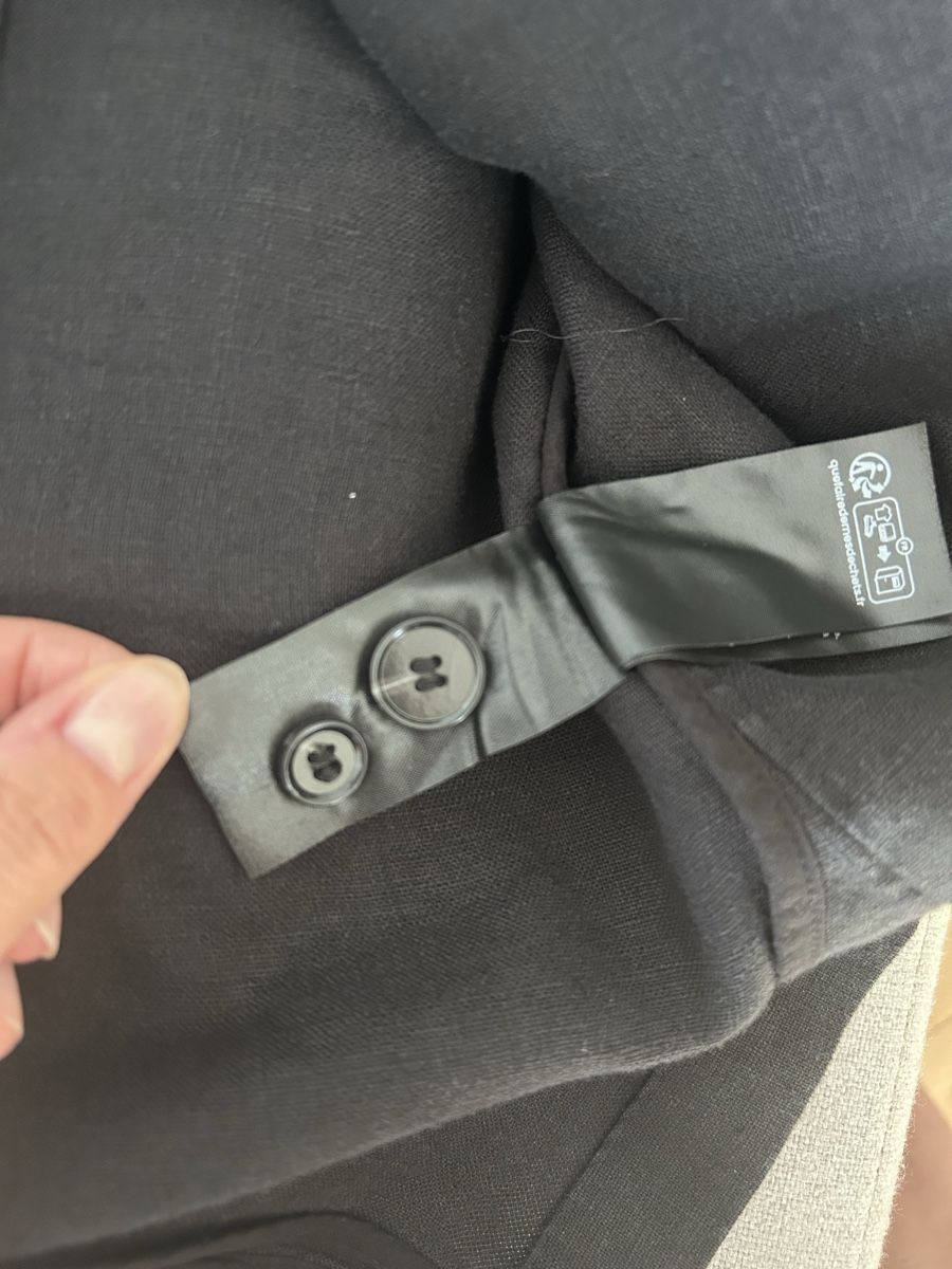 Cos Giacche: Veste lin noir COS 38 – Usato da Genève venduto da Sarahchge 5