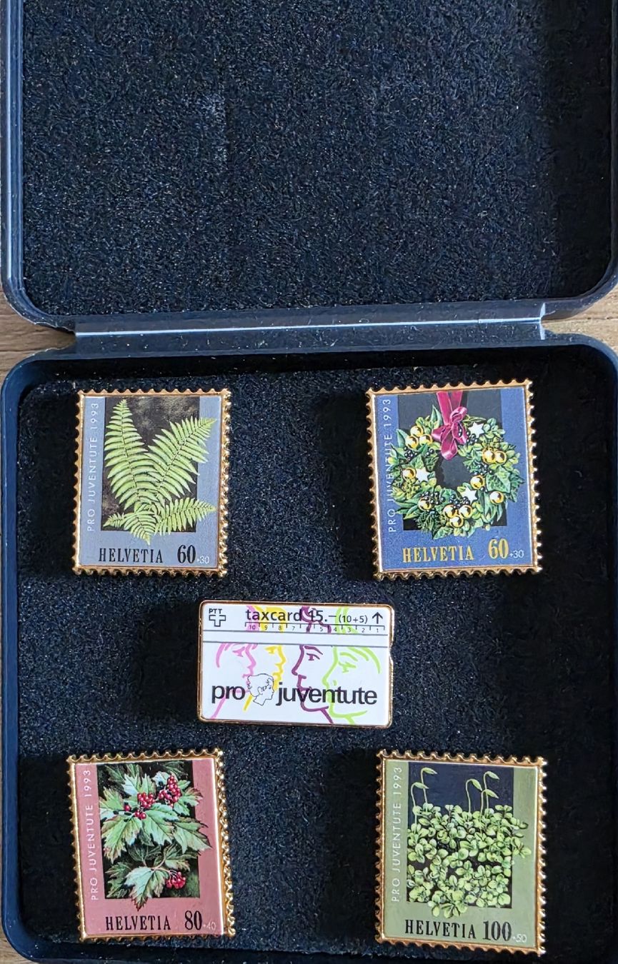 Spille & Fermagli: Pins Pro Juventute von 1993 – Usato da Burgdorf venduto da Photofan58