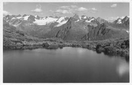 Klosters (GR) – Aussicht vom Gotschnagrat zur Silvrettagrupp