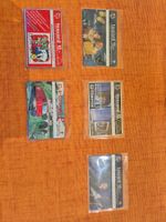 Verschiedene Taxcards