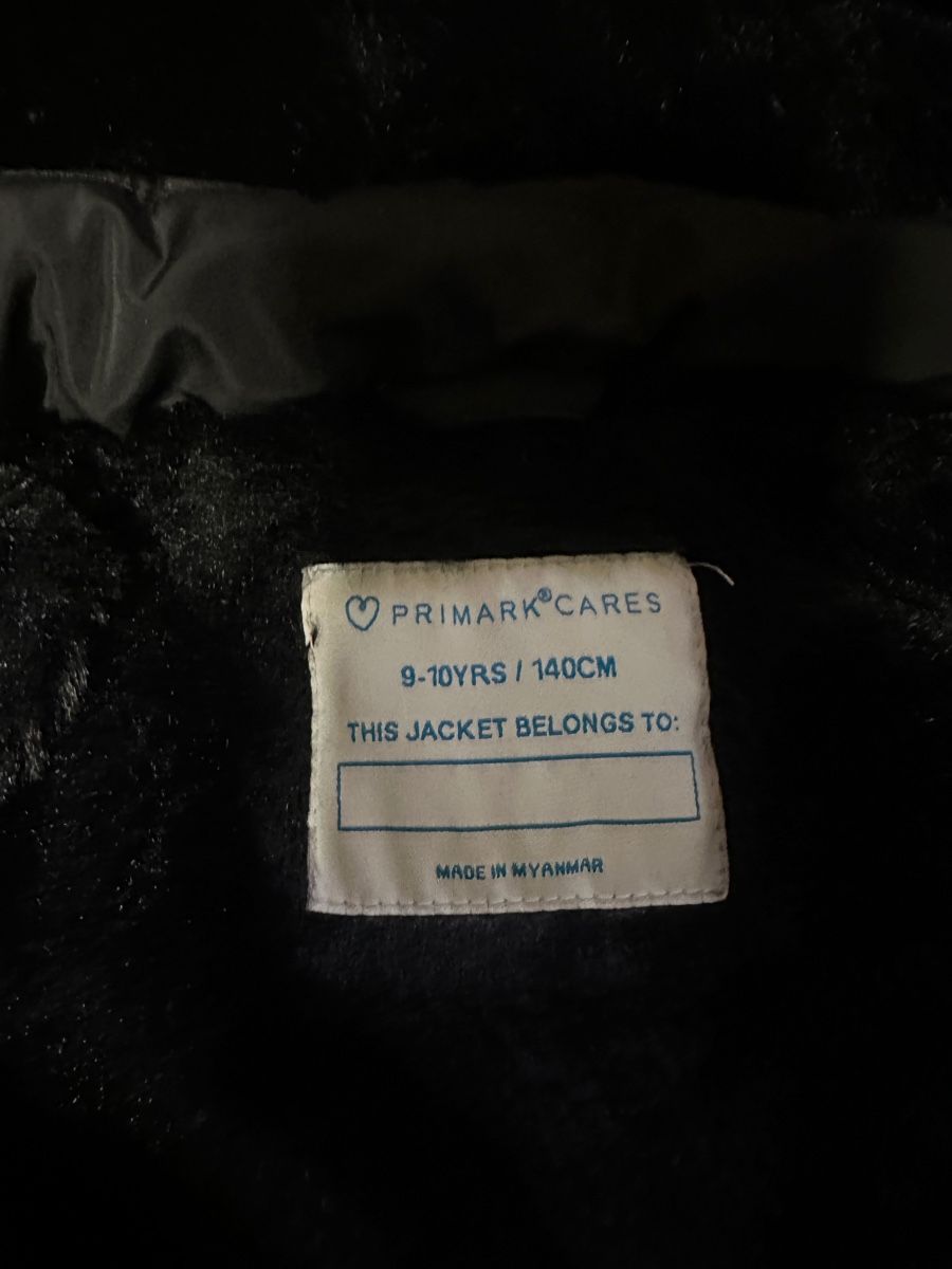 Primark Jacken & Mäntel: Primark Cares, Fille Winterjacke, Schwartz, 140 – Neu (gemäss Beschreibung) aus Neuchatel von feta_ze 3