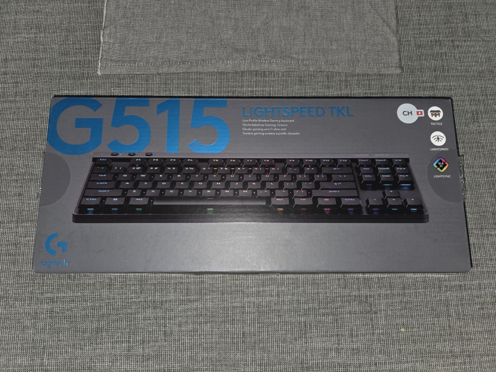 Logitech Tastiere: Logitech G515 Gaming Tastatur Lightspeed TKL CH Layout – Nuovo (secondo la descrizione) da Erlen venduto da ReaperzZ