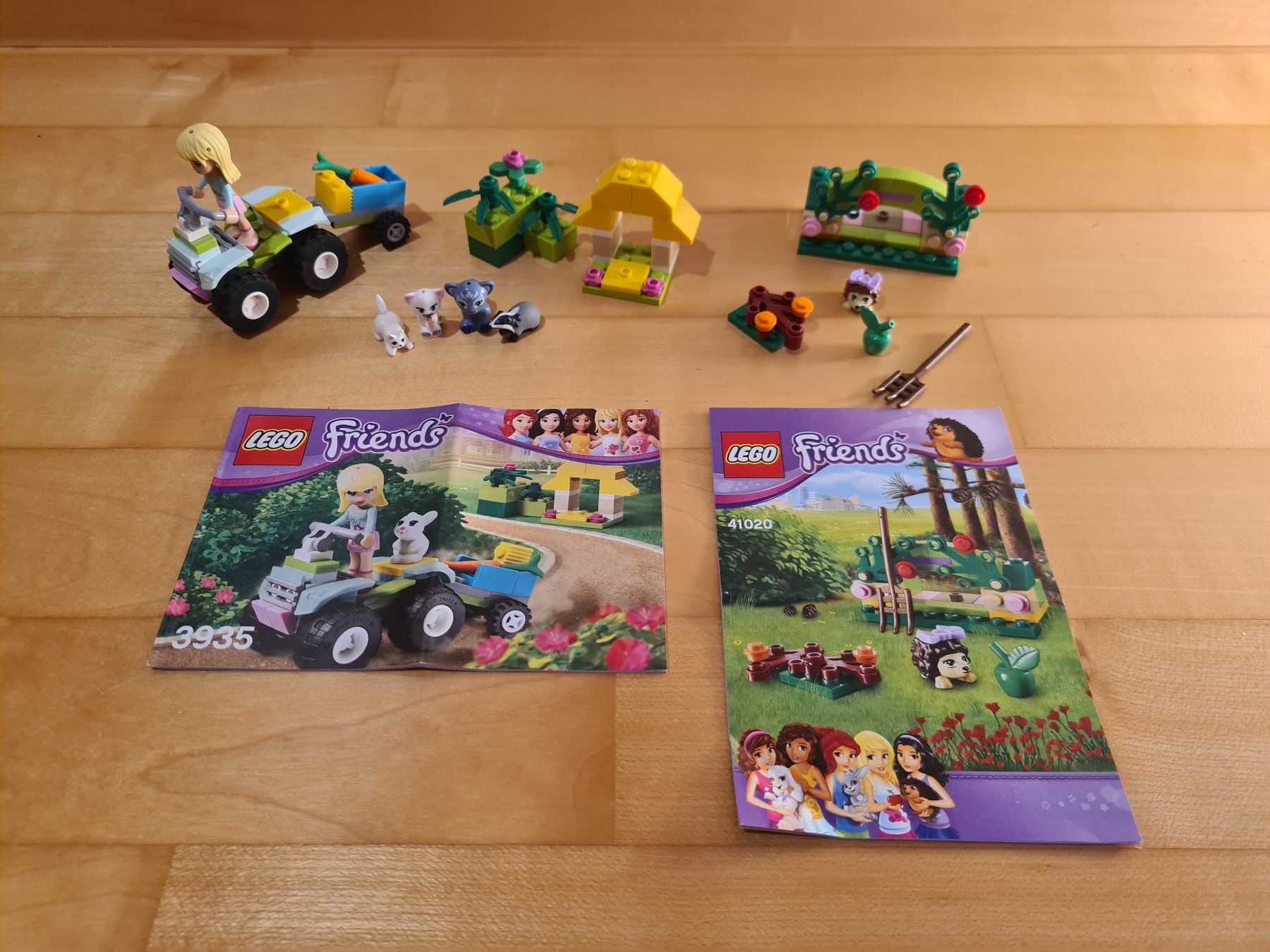 Lego Giocattoli: 2 Lego Friends Set: Tierrettung und Igelversteck – Usato da Oberwil-Lieli venduto da Ajade