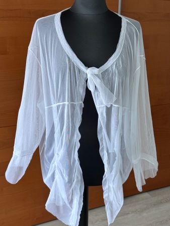 Lässiges Sommerteil um ein Outfit aufzupeppen / weiss  Gr.42