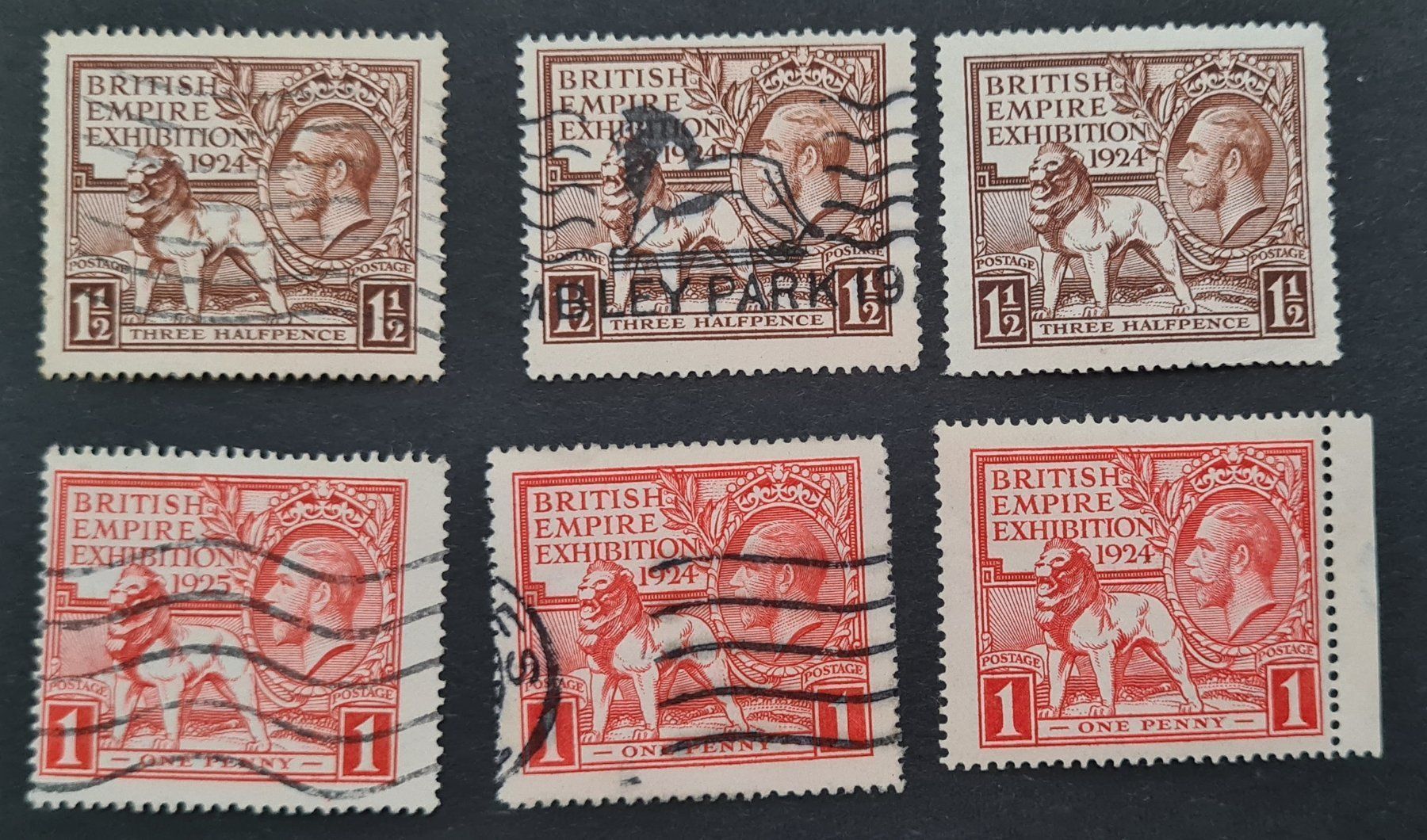 Tutti i francobolli: England Nr. 16x-17x – Usato da Oberglatt ZH venduto da Pacos2000