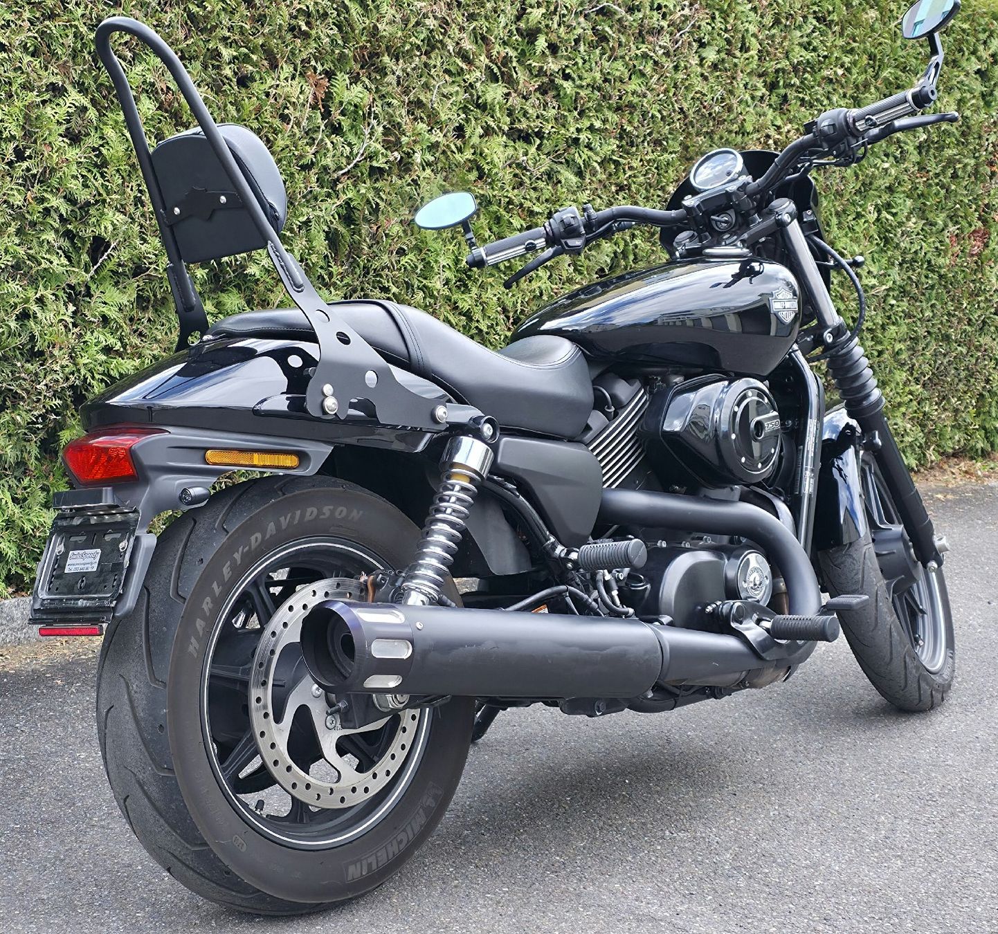 Kit di modellismo & Modellini statici: Harley-Davidson 750, Top Zustand, Schwarz – Usato da Amriswil venduto da newschweiz 1