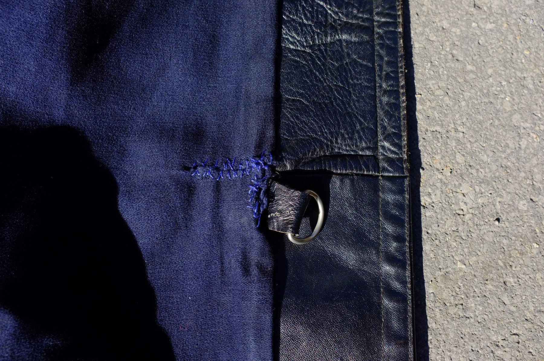 Giacche: Oldtimer lange leder motorjacke. – Usato da Ennenda venduto da HOLMEX 7