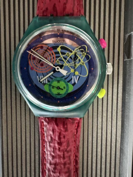 Swatch Orologi: Swatch Chrono und Stop, Sammler – Nuovo (secondo la descrizione) da Malans GR venduto da sammlerswissuhren 5