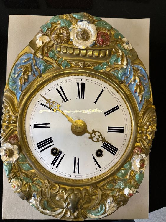 Horloge Comtoise Réplique Odobez Morez - Phase De Lune, Date, Percussion, Neuf