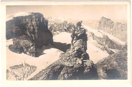 Partie am GR. SPANNORT (3205 m) ca. 1915 (UR)