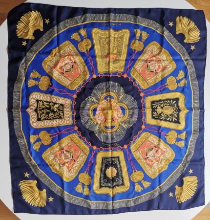 HERMES Foulard "Poste et Cavalerie"