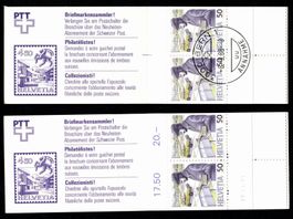 MH Postbeförderung 2. Auflage ** RAR mit Druck im Bogenrand