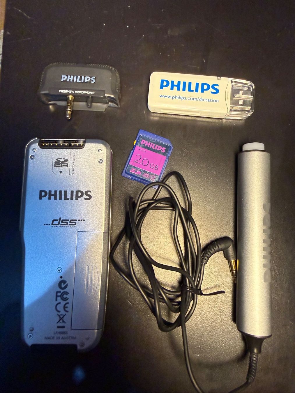 Philips Aufnahmegeräte: Dictaphone Numérique Philips Digital Pocket Memo – Gebraucht aus Marin-Epagnier von EagleOne 4