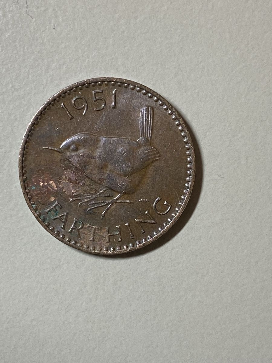 Tutti le monete: GB - Farthing - 1951 – Usato da Payerne venduto da Mike1682
