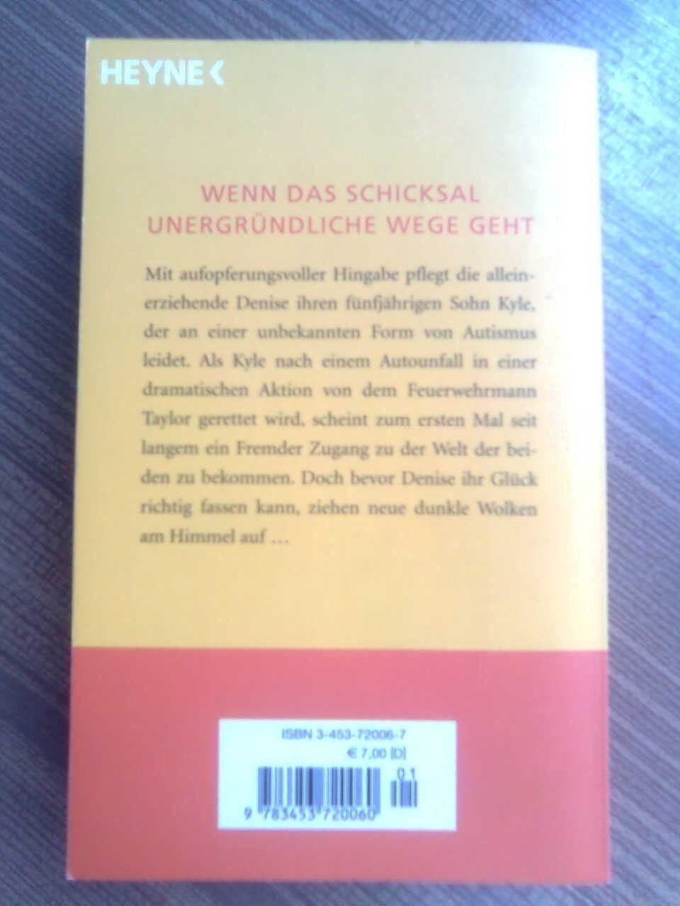 Livres: Nicholas Sparks Das Schweigen des Glücks – D'occasion à Basel par Alacant 2