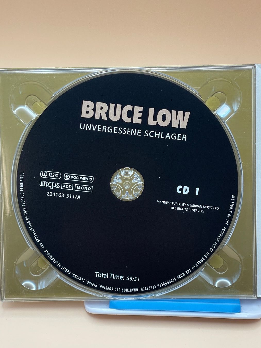 CD: Bruce Low - Unvergessene Schlager – Usato da Rüti ZH venduto da alumedien 2