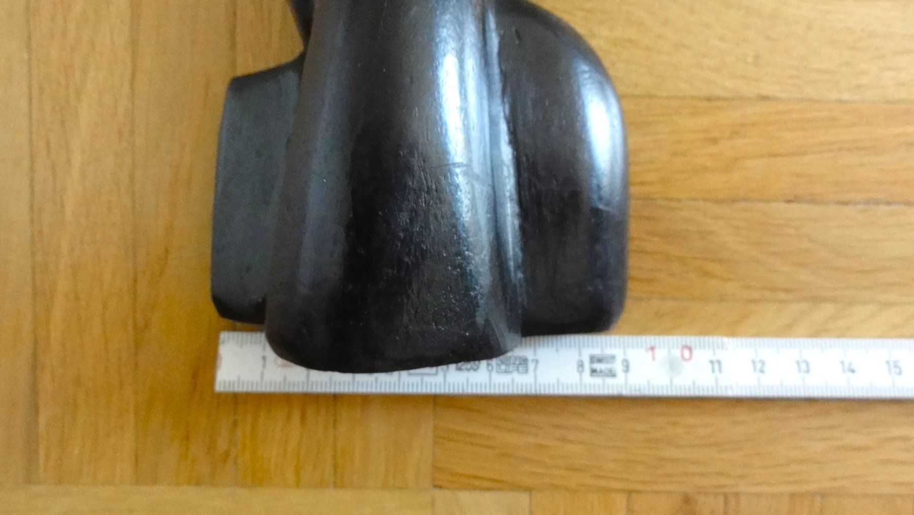 Statuette: Handgeschnitzte Figur aus Hartholz, denkender Mann – Usato da Samedan venduto da chickenrun01 4