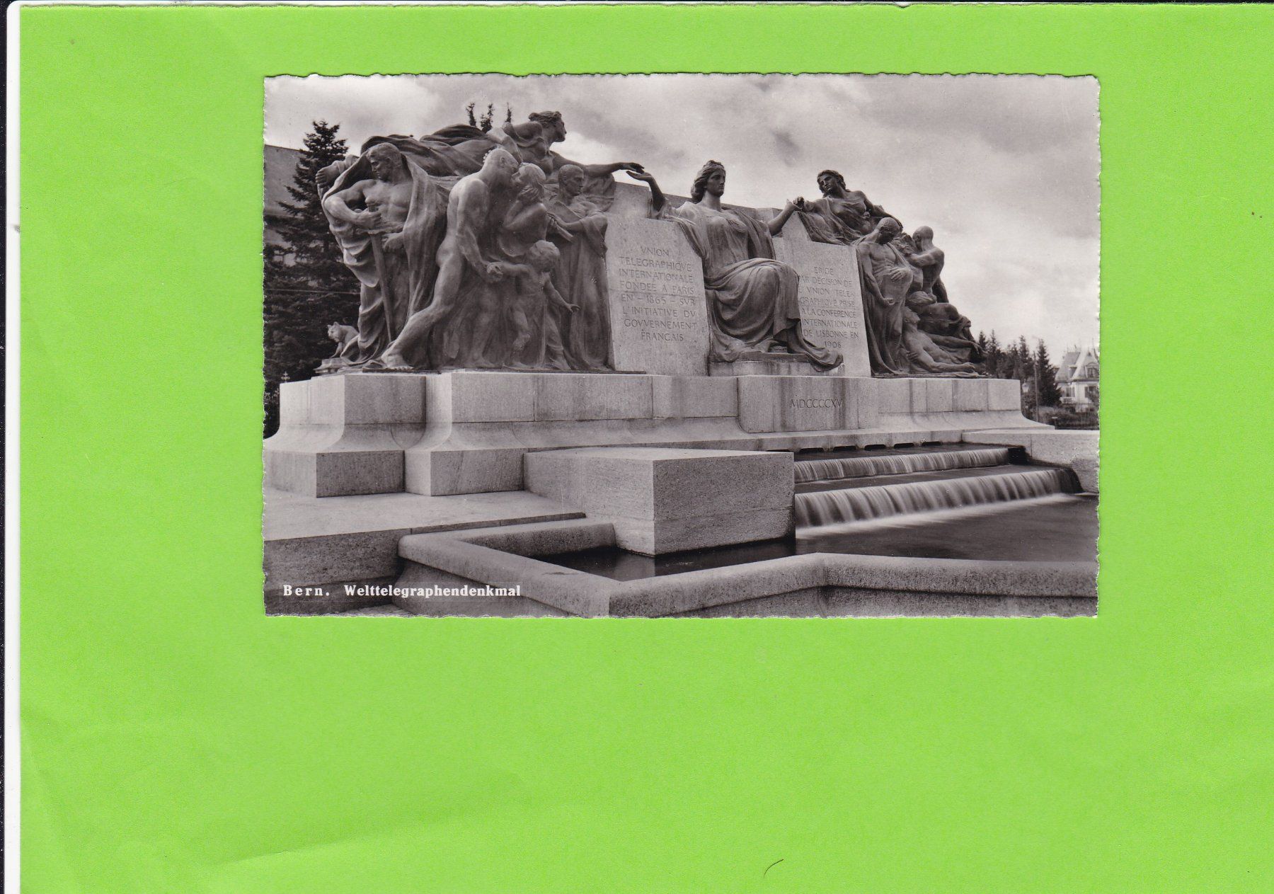 Cartes postales: Welttelegraphendenkmal – D'occasion à St. Peterzell par neckertal