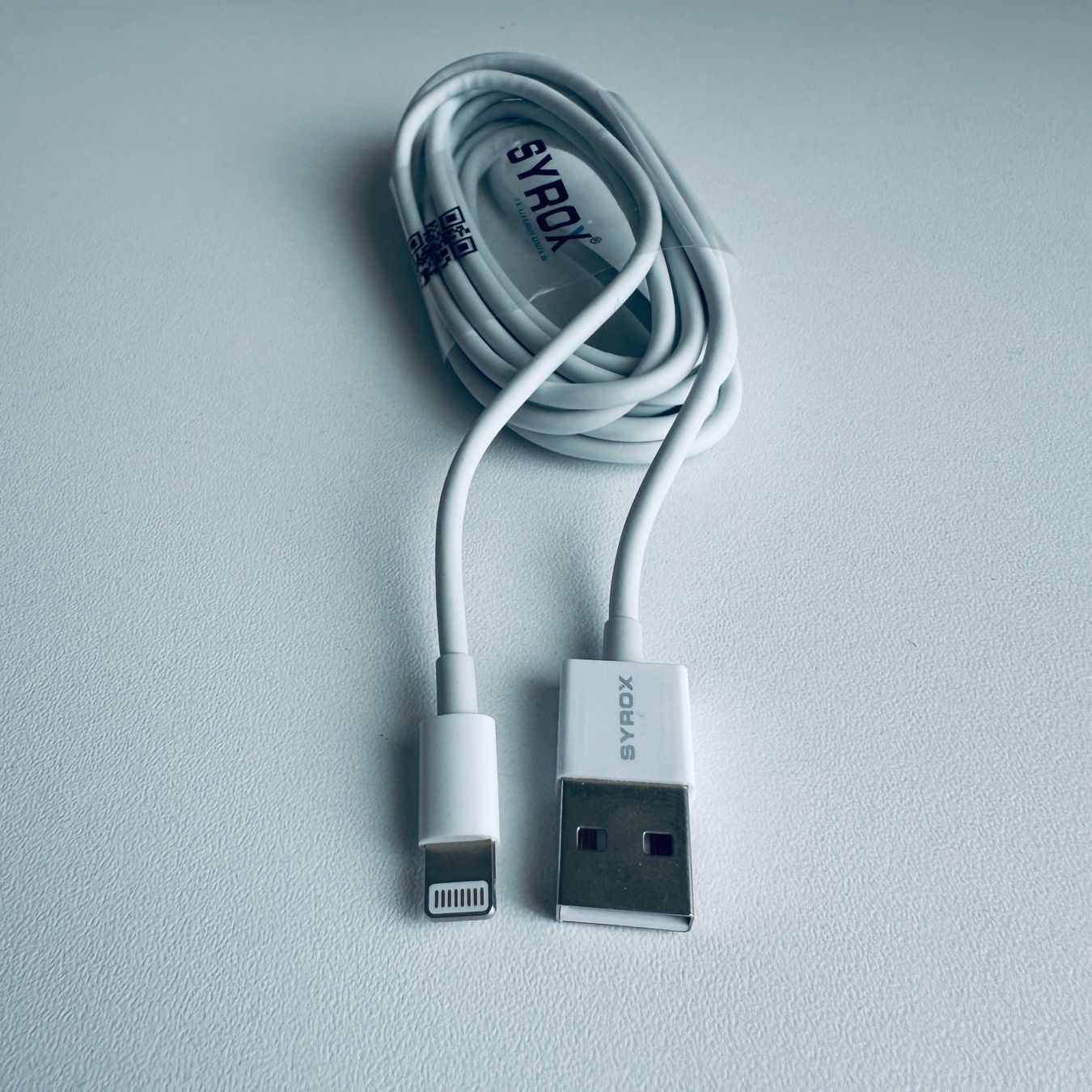 Cavi: SYROX Schnell Lade-Datenkabel USB auf Lightning Kabel 2m – Nuovo (secondo la descrizione) da Basel venduto da MY.AIRPODS.SHOP 5