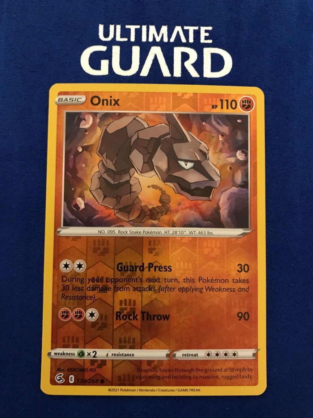 Pokémon Sammelbilder & Trading cards: Pokemon TCG - Onix EN reverse Holo – Neu (gemäss Beschreibung) aus Lyss von DeaDiLuna