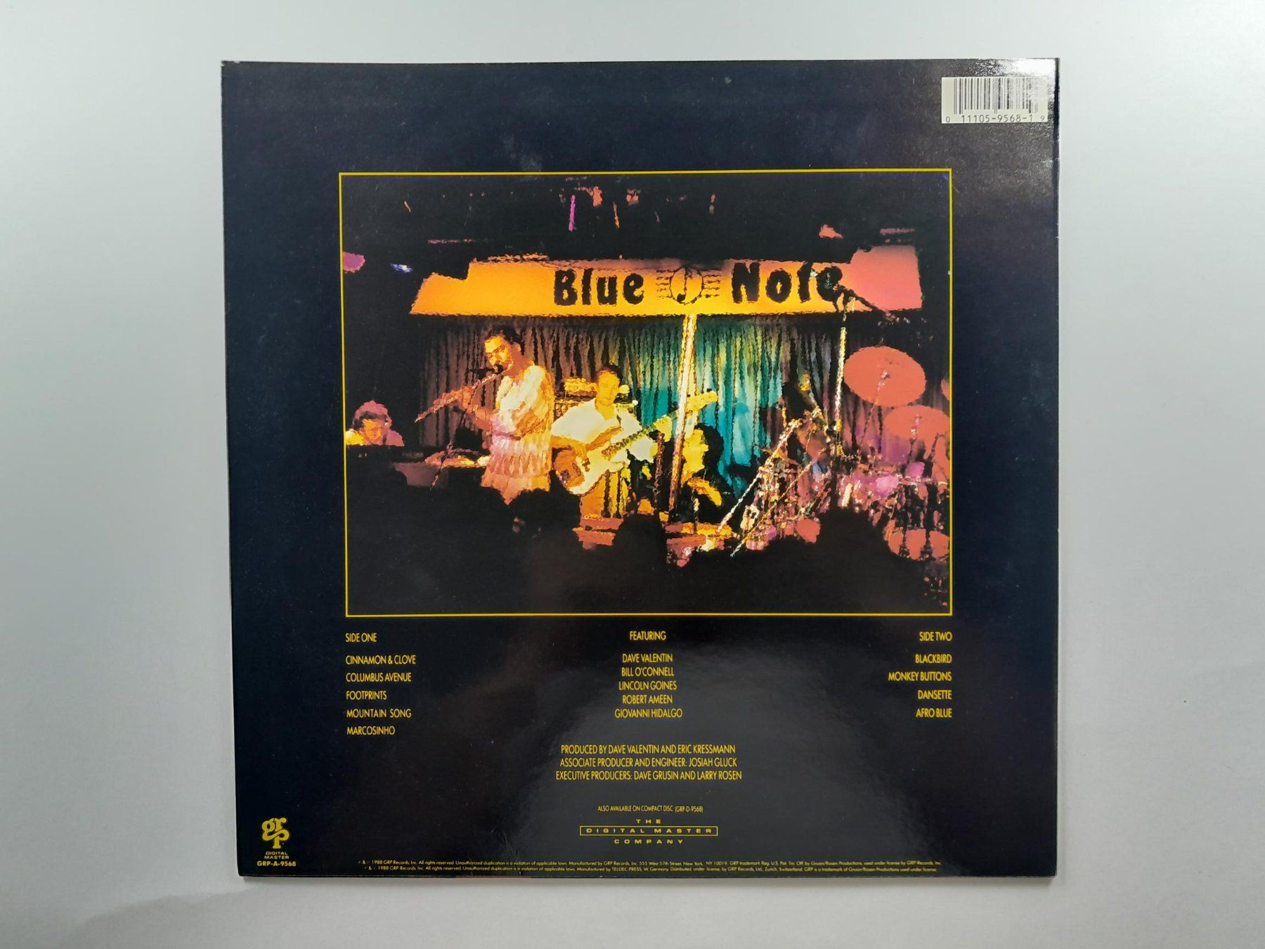 Dischi in vinile: LP / Vinyl - Dave Valentin - Live at the Blue Note – Usato da Männedorf venduto da Bel-view 1