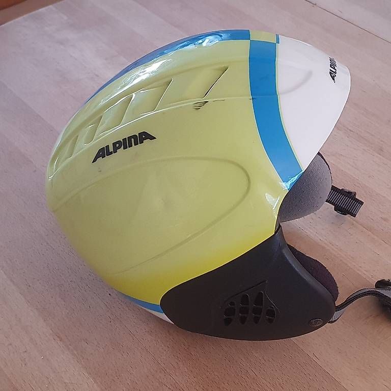 Alpina Caschi: Kinder Ski Helm Alpina 51-55 – Usato da Schwyz venduto da Marhin 3