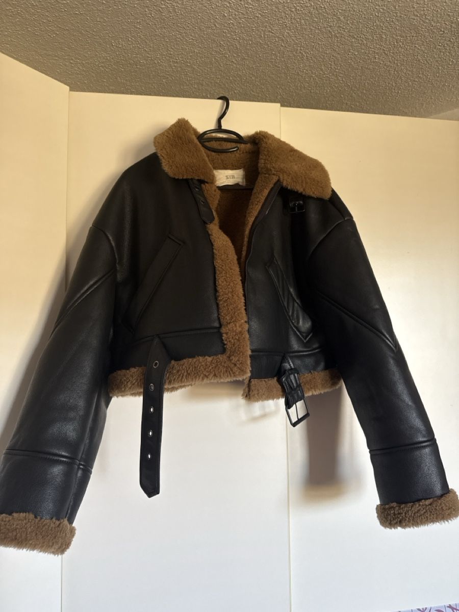 Jacken: Kunstlederjacke Gr. L  – Neu (gemäss Beschreibung) aus Gränichen von cat_lady