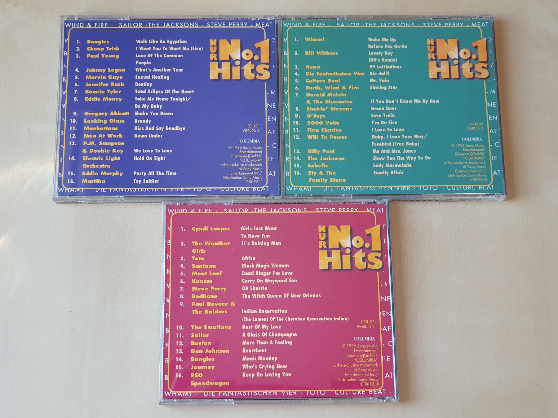 CDs: Nur No.1 Hits 3CDS – D'occasion à Stansstad par collectorsshop 1