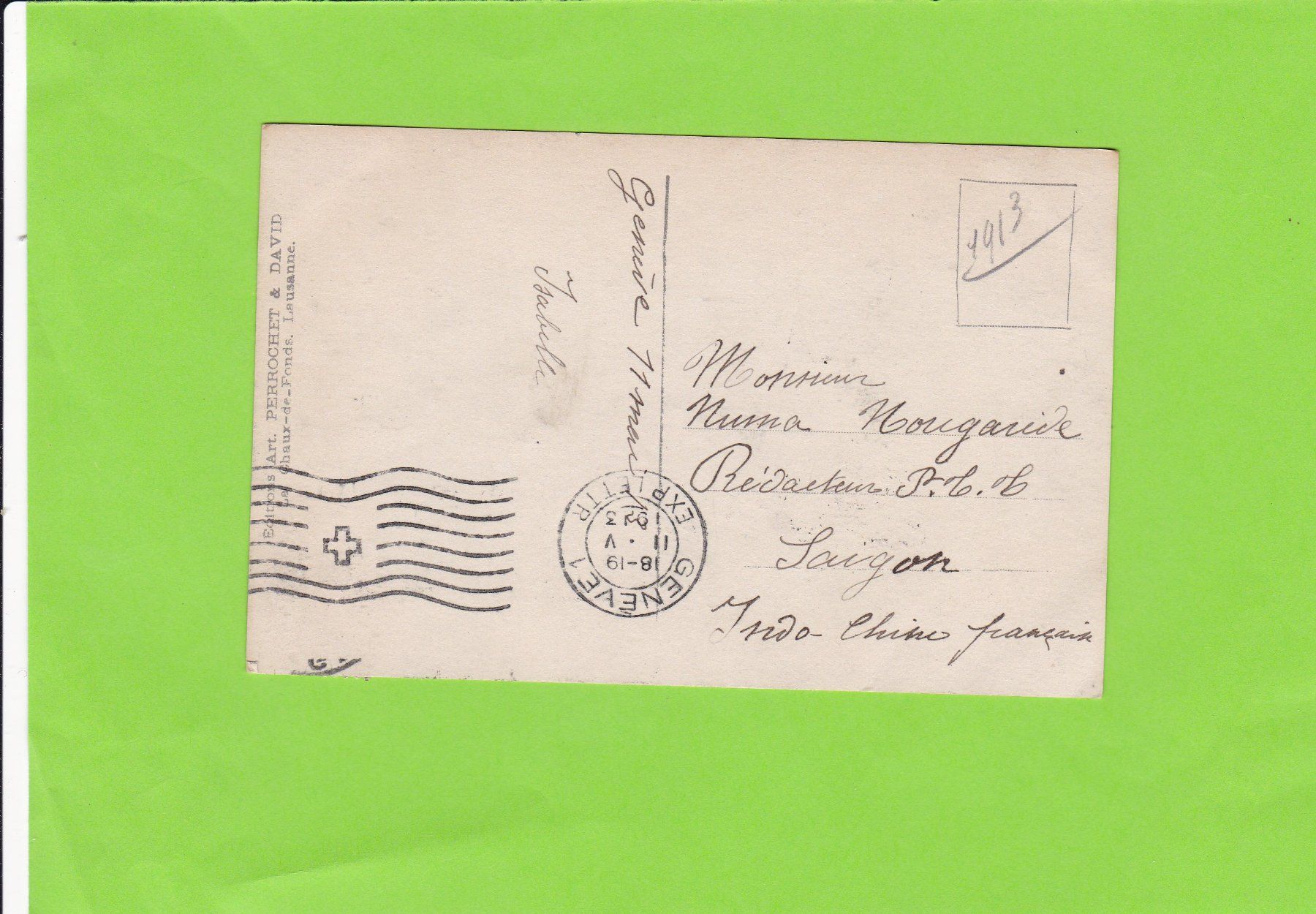Cartoline postali: Salève-Château – Usato da St. Peterzell venduto da neckertal 1