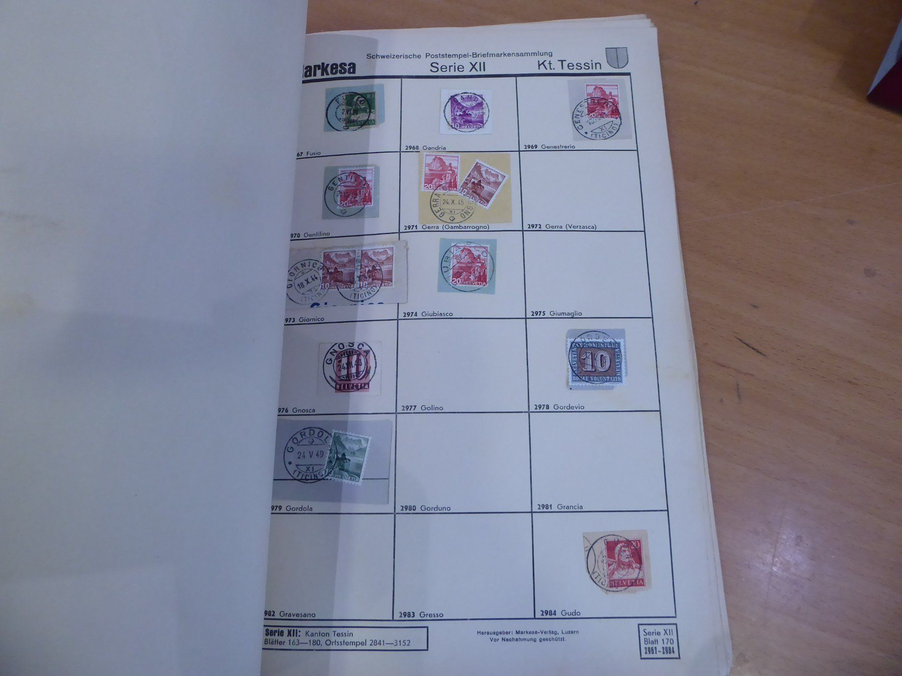 Tous les timbres: Monster Stempel Sammlung Schweiz – D'occasion à Rothrist par swisstools 2