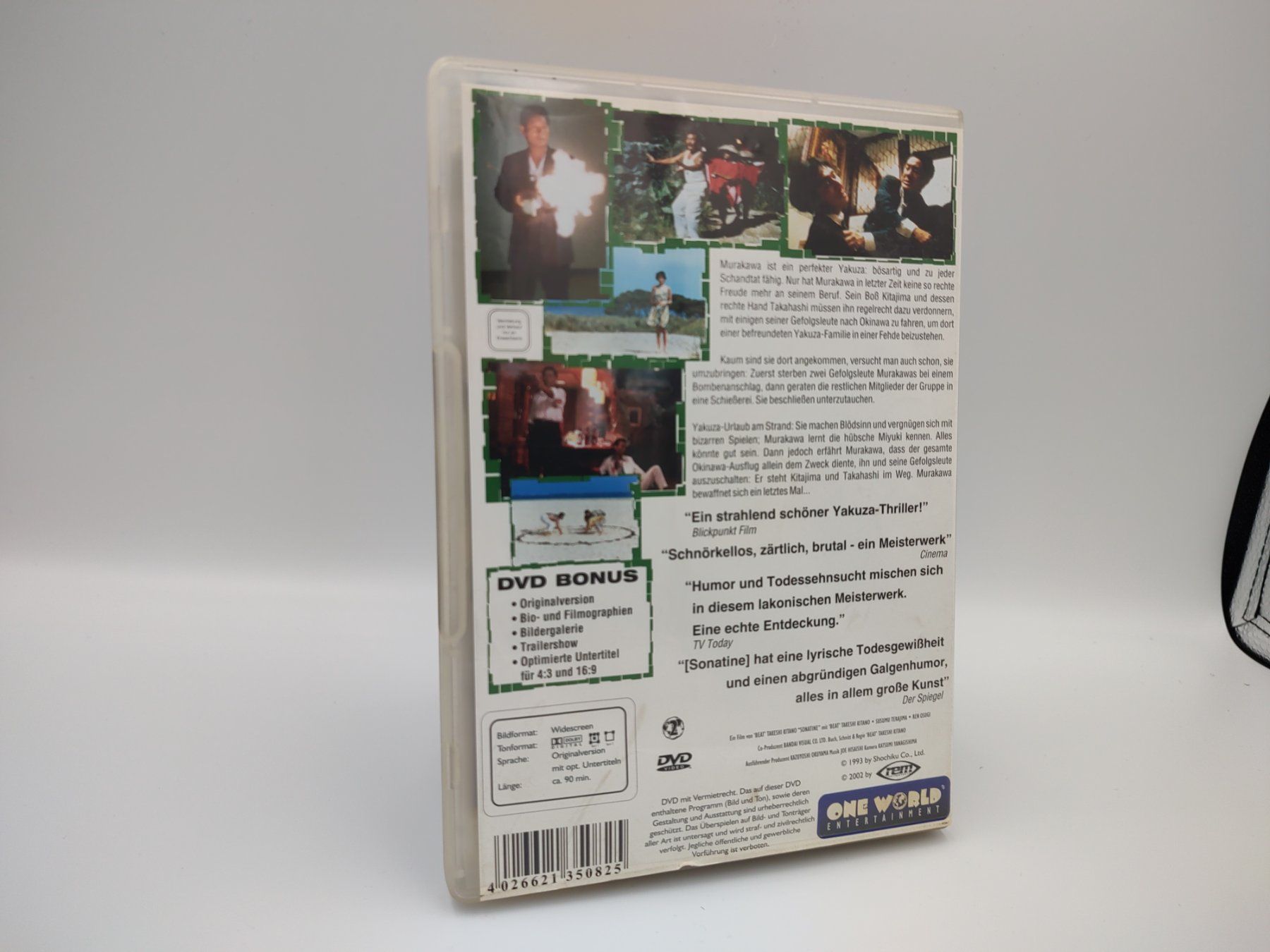 Tutti i DVDs: SONATINE - Versand, nur CHF 2.50! – Usato da Siblingen venduto da goodprice24 1
