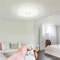 LED Deckenleuchte, Timer, CCT, 79 cm Ø