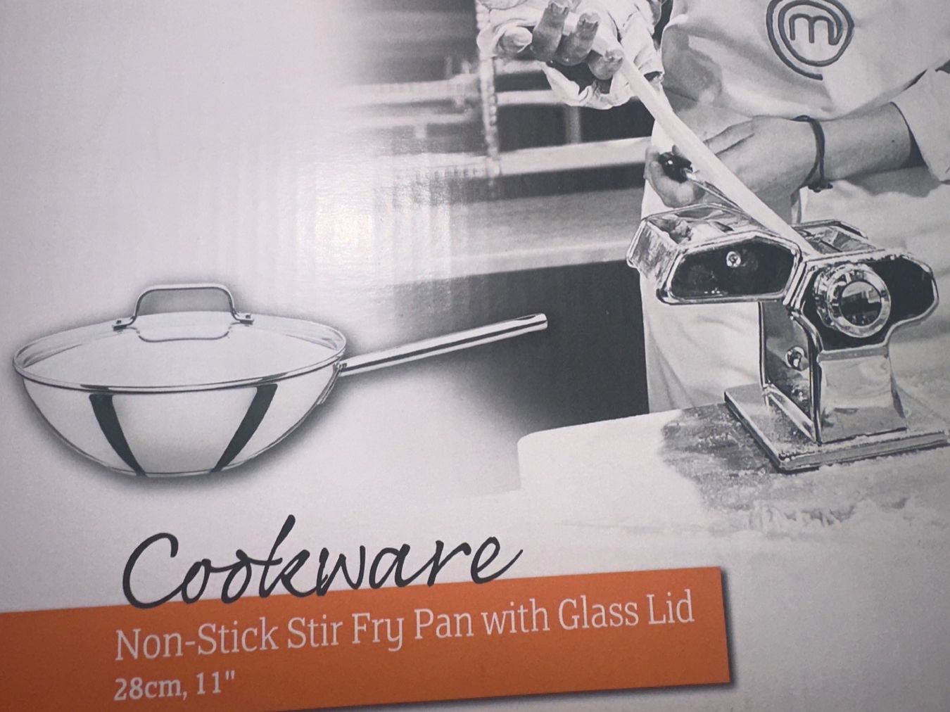 Pfannen: *NEU*Master Chef  WOK -Pfanne mit Deckel 28cm – Neu und originalverpackt aus Dagmersellen von sniff64