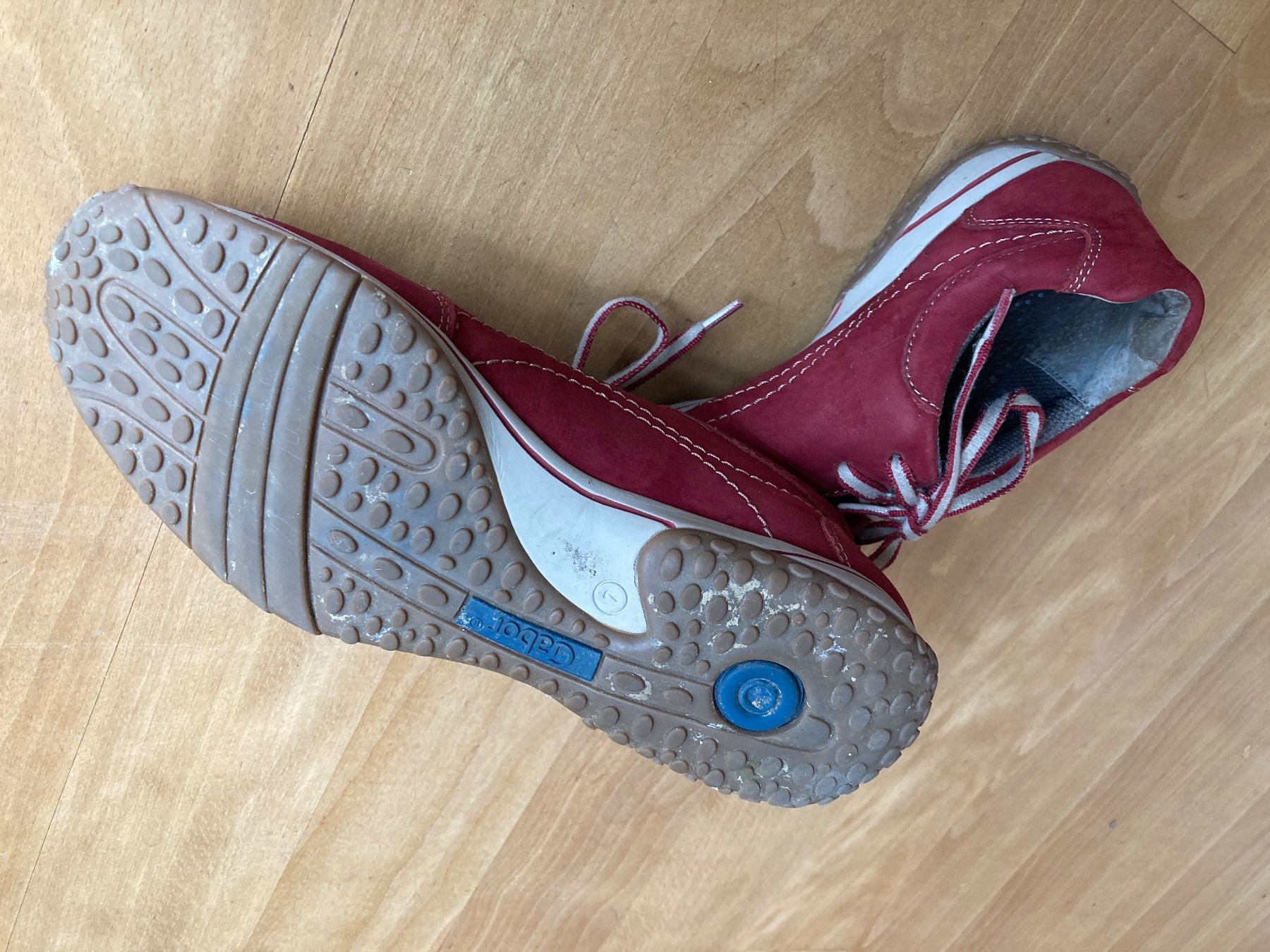 Gabor Scarpe da donna: Gabor Sneaker, Gr. 7 (40), rot – Usato da Zürich venduto da Juveanti 3