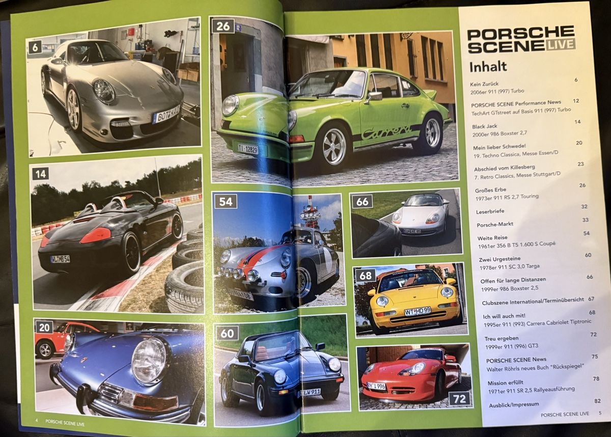 Riviste & Magazine: Porsche Scene Magazin - 06/07 2007 – Usato da hunzenschwil venduto da Oldipark 1