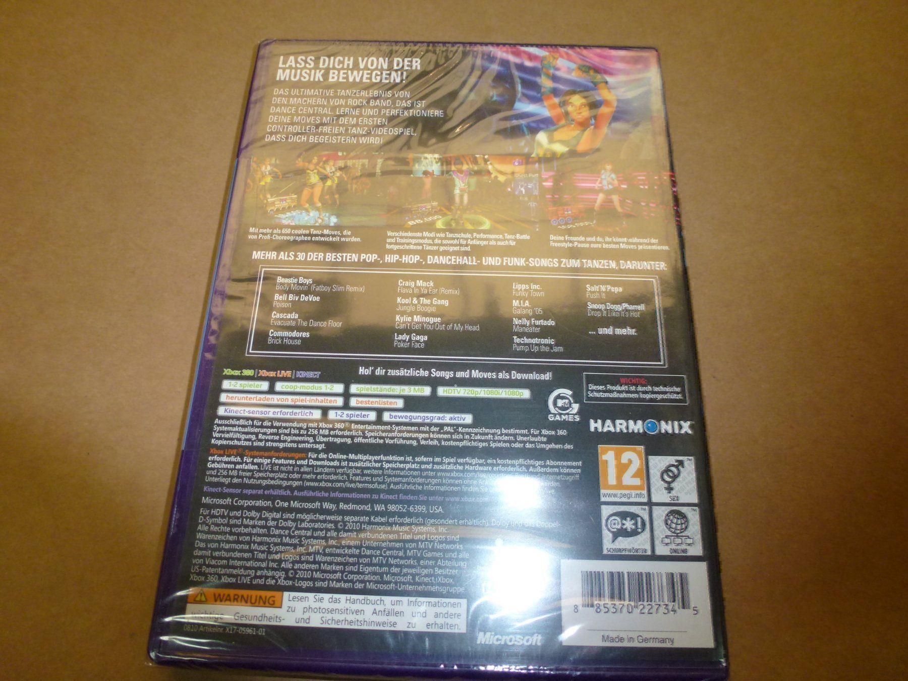 Giochi: Dance Central XBOX 360 NEU – Nuovo e nell'imballaggio originale da Olten venduto da Disc-Ausverkauf 1