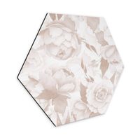 Hexagon Alu-Dibond Vintage 25x22cm (neu, UVP 31.90 Fr.)