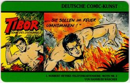 TIBOR - ungebrauchte Hethke Telefonkarte aus Deutschland