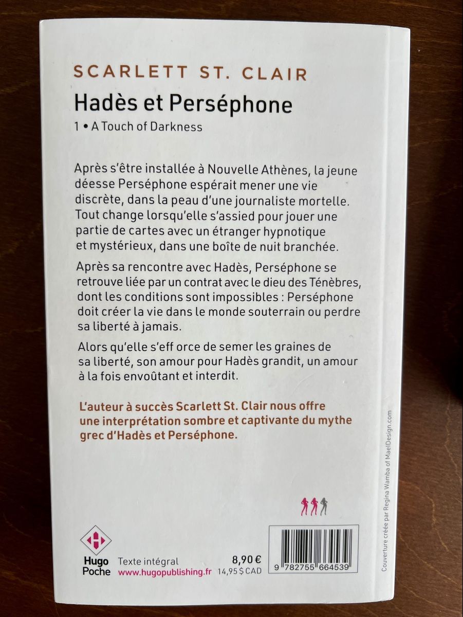 Libri: Hadès et Perséphone Scarlett St. Clair – Usato da Renan BE venduto da Mme_balec 2