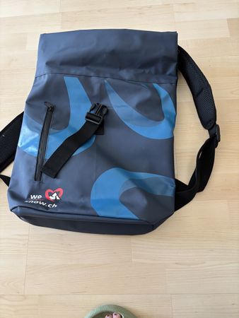 Praktischer Rucksack "We love Snow" - Top Zustand!