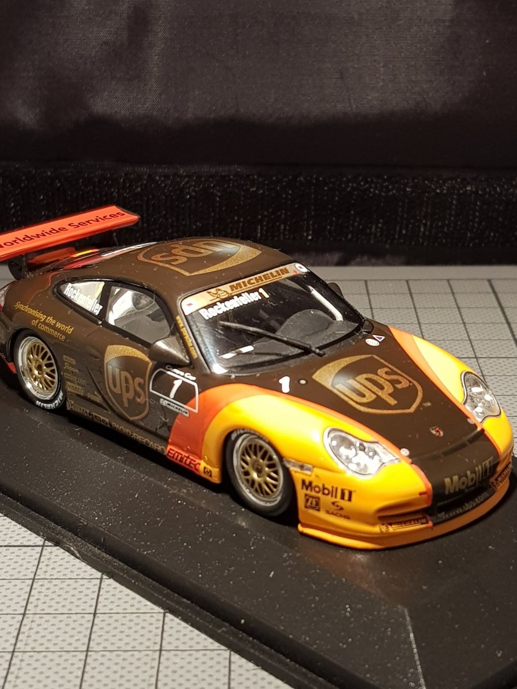 Porsche Modellini d'auto: Porsche 911 GT3 Cup #1 UPS – Nuovo e nell'imballaggio originale da Chézard-St-Martin venduto da AlPat-Collections 2