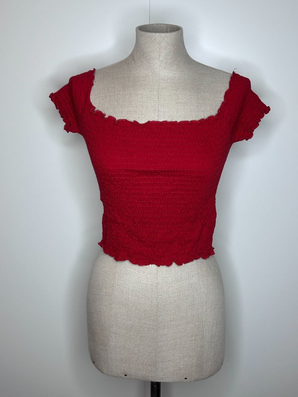 Stradivarius T-shirt: Stradivarius Crop Top – Usato da St. Gallen venduto da look-twice