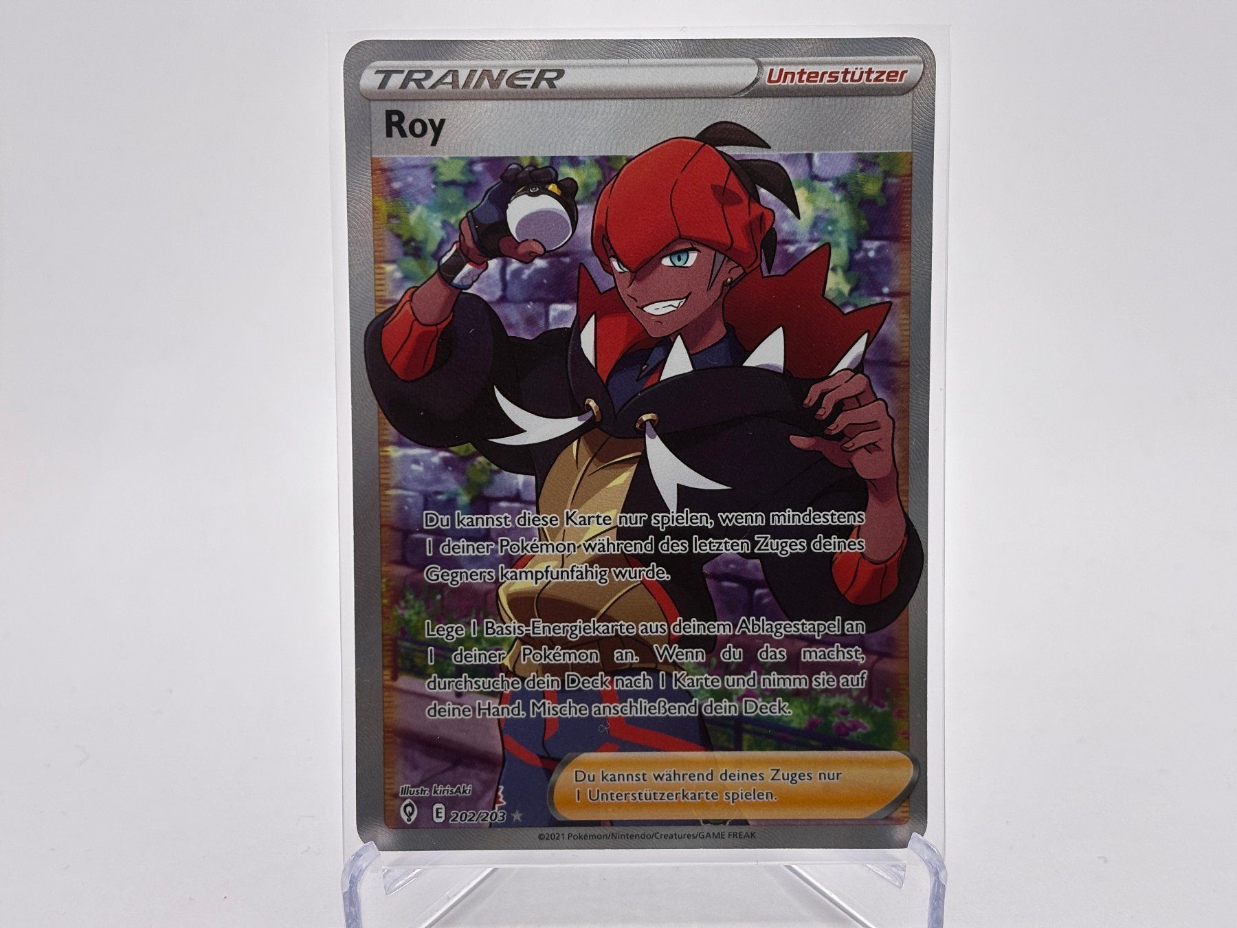 Pokémon Cartes à collectionner: Drachenwandel - Roy  (EVS 202) - DE – Neuf (Voir description) à Allschwil par Bullach