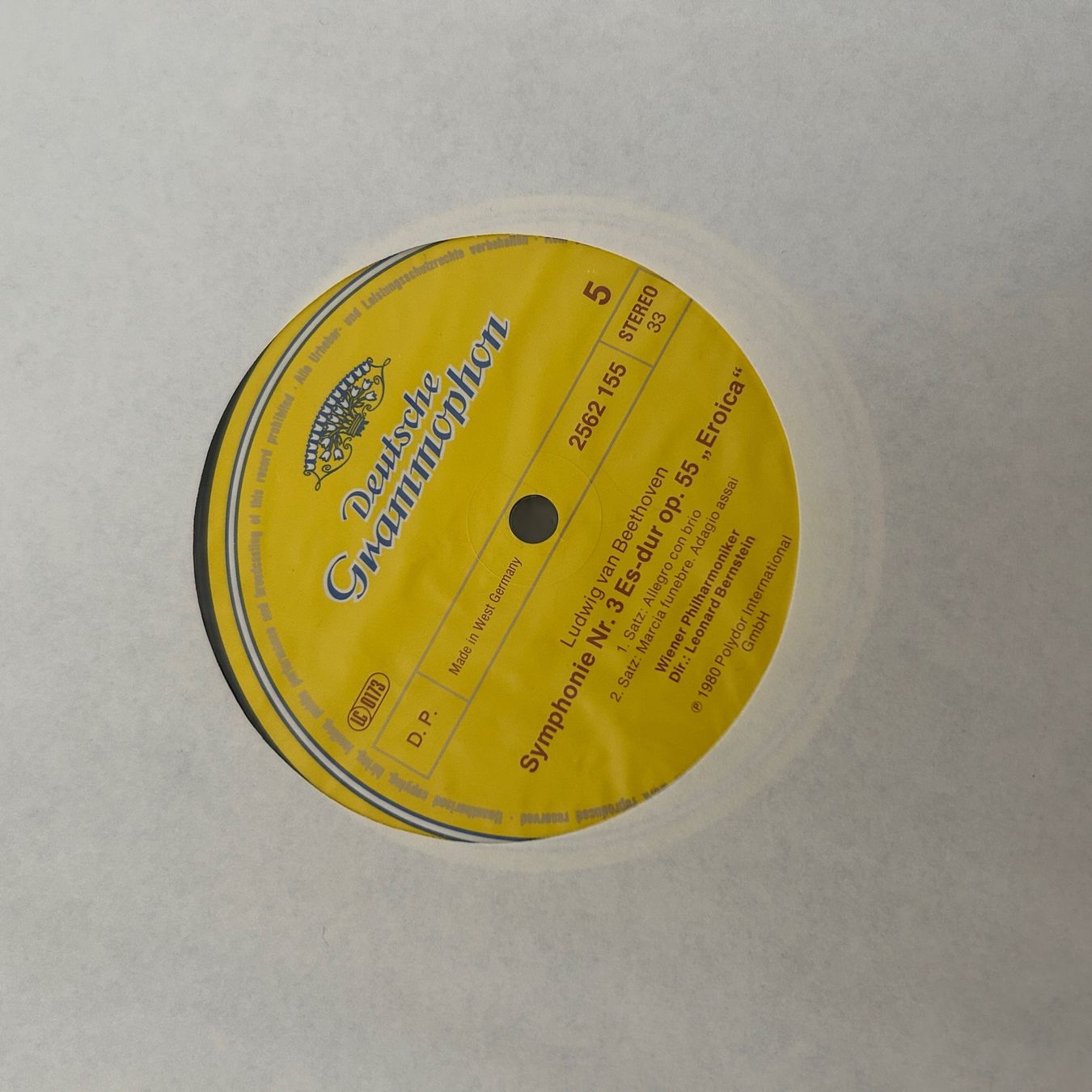 Dischi in vinile: Beethoven - Bernstein, 9 Symphonien / 8  LPs Doppelseitig – Usato da Rheineck venduto da emma.gut 7