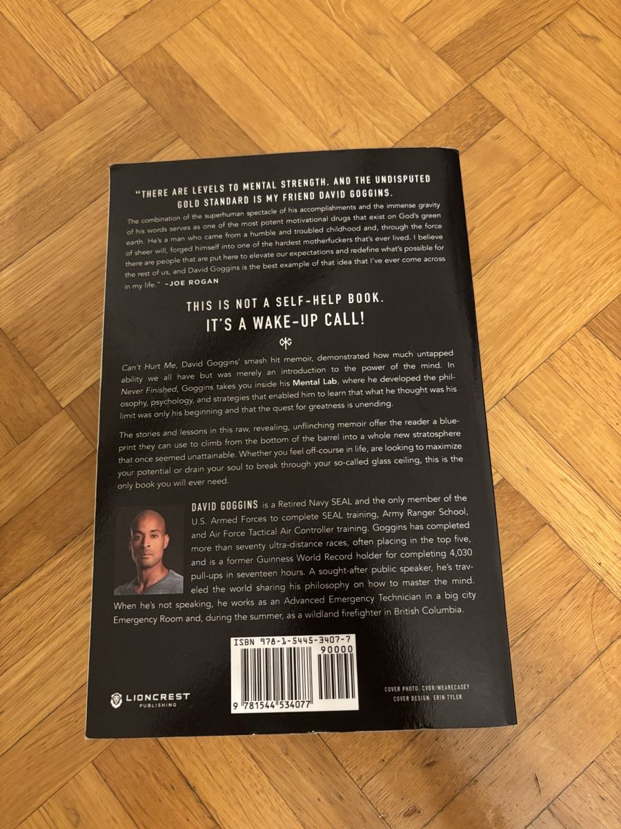 Libri: Livre: Never Finished - David Goggins – Usato da Remaufens venduto da nor_sly5 1