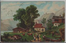 Landschaft in den Schweizer Alpen