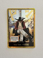 One Piece Card Game Mihawk DON!! Card Gold 