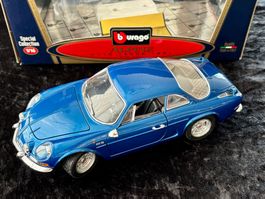 Modellauto Burago 1:16 Alpine A110 1971