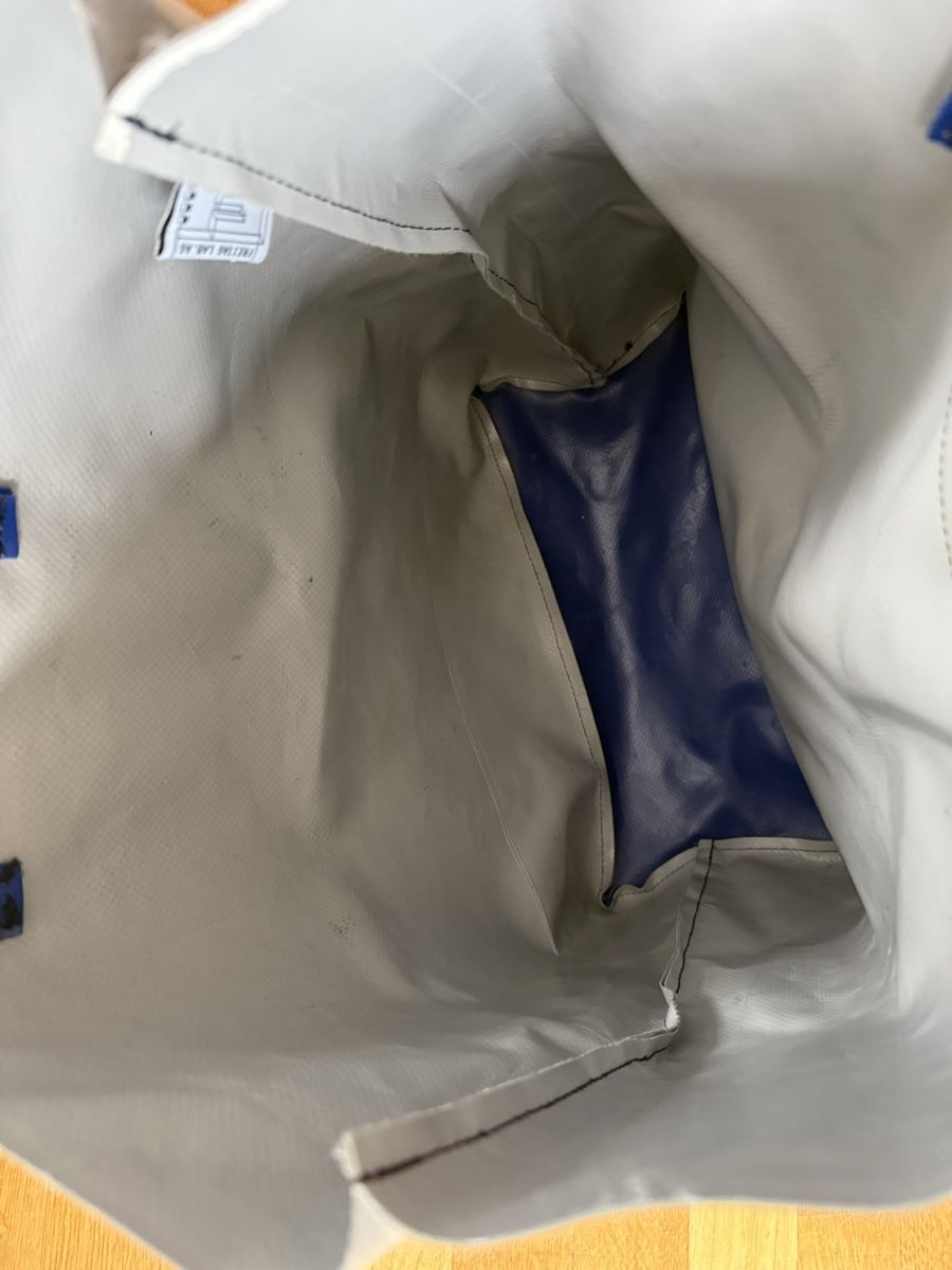 Freitag Taschen: Freitag Tasche Miami Vice silber blau – Gebraucht aus Bonstetten von Sassenach5 1