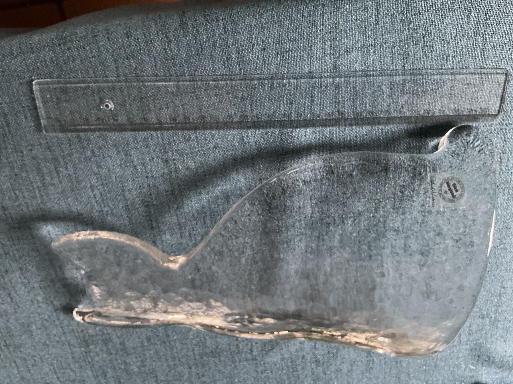 Glasi Hergiswil Figuren: Hergiswil grosse Glas Katze – Gebraucht aus Wettingen von Andres54 2
